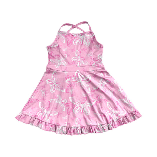 3.21GSD2292 Pink Sling Yoga Dress