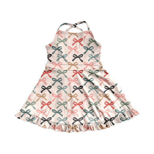 3.21GSD2296 Multicolor Yoga Bow Dress