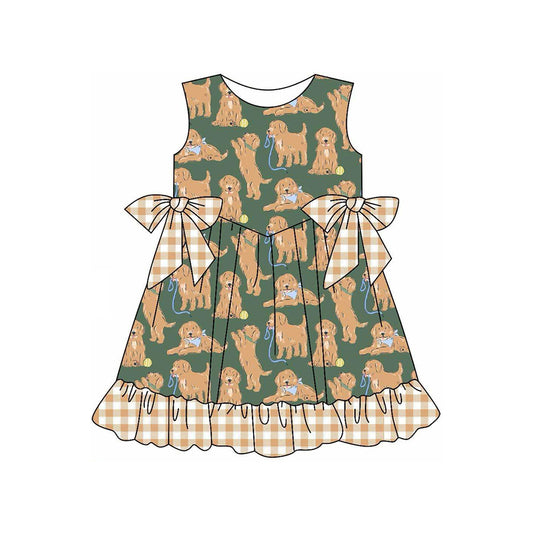 3.21GSD2299 Cartoon Puppy Dress