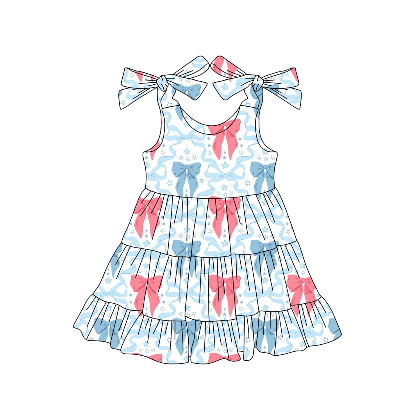 3.21GSD2303 blue flower dress