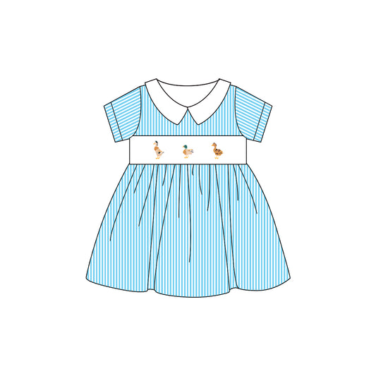 3.21GSD2307smock blue dress