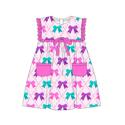 3.22GSD2320 Bow Color Dress