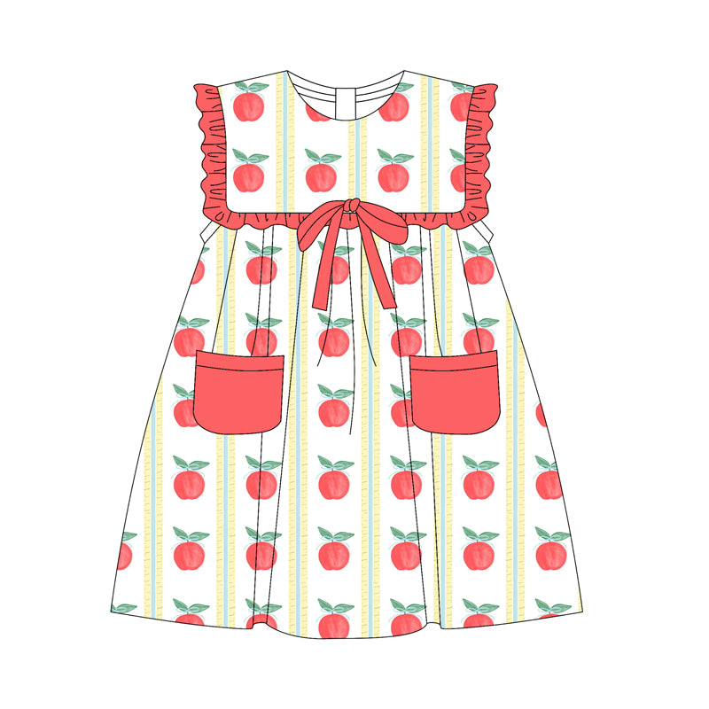 3.22GSD2322 Striped Bow Color Dress