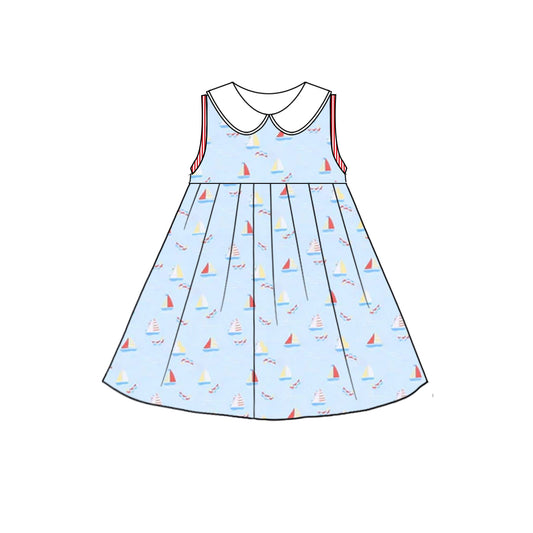 3.28GSD2376 Girls Sleeveless Dress