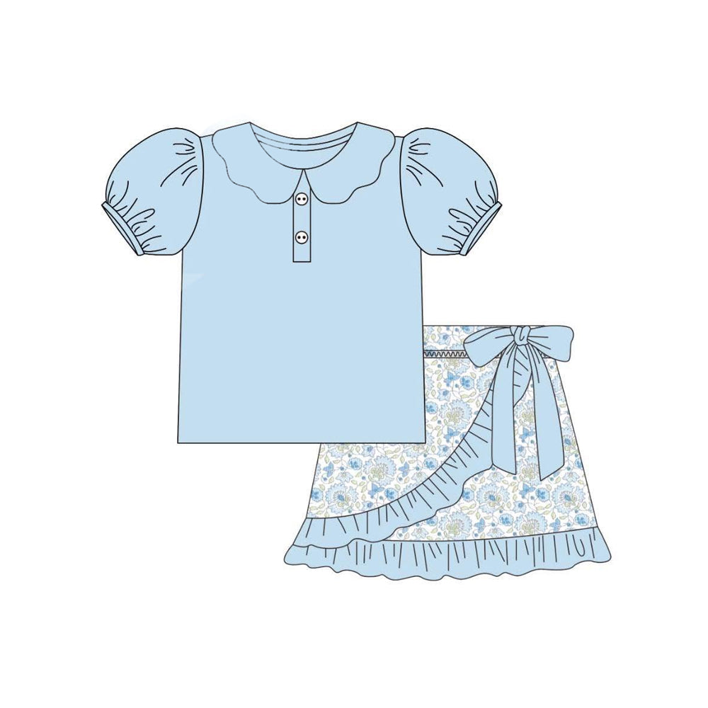 3.28GSD2387 Blue Flower Set
