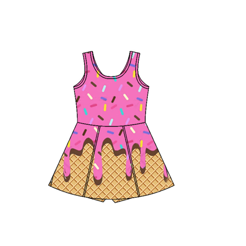 3.29GSD2413 Pink Yoga Dress