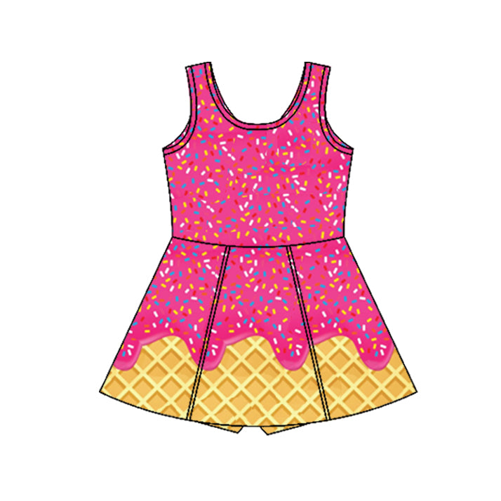 3.29GSD2424 solid color yoga dress