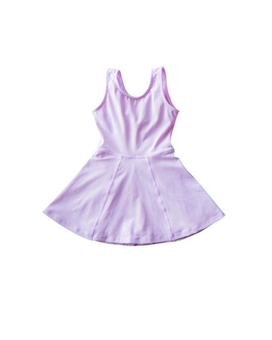 3.29GSD2429 Purple Yoga Dress