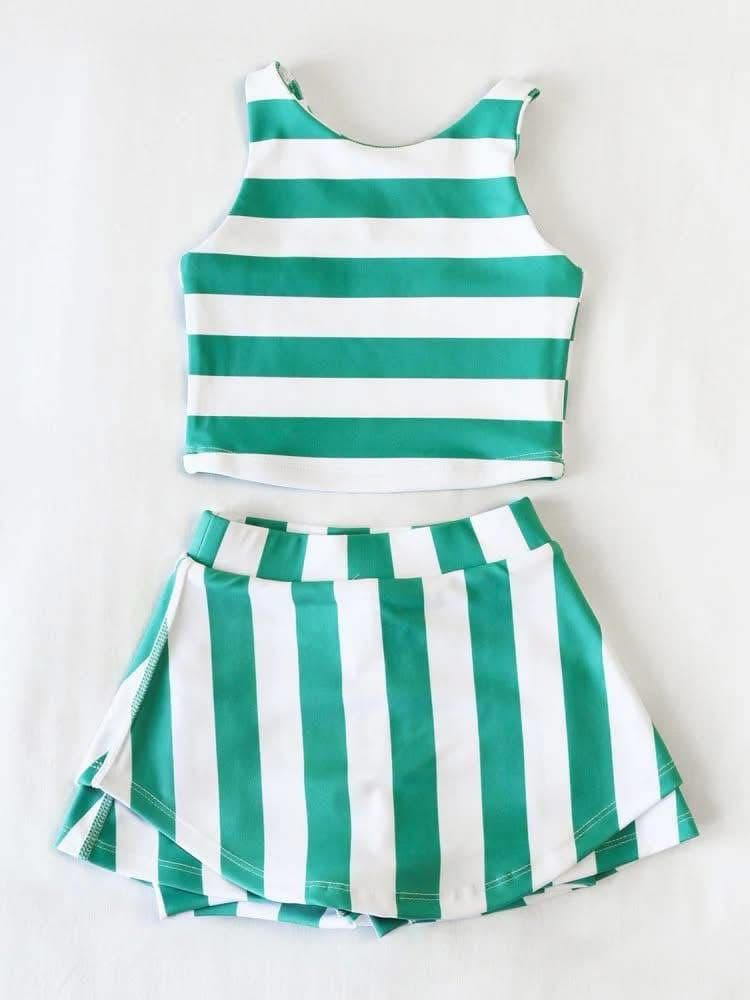 3.29GSD2432 Striped Yoga Set