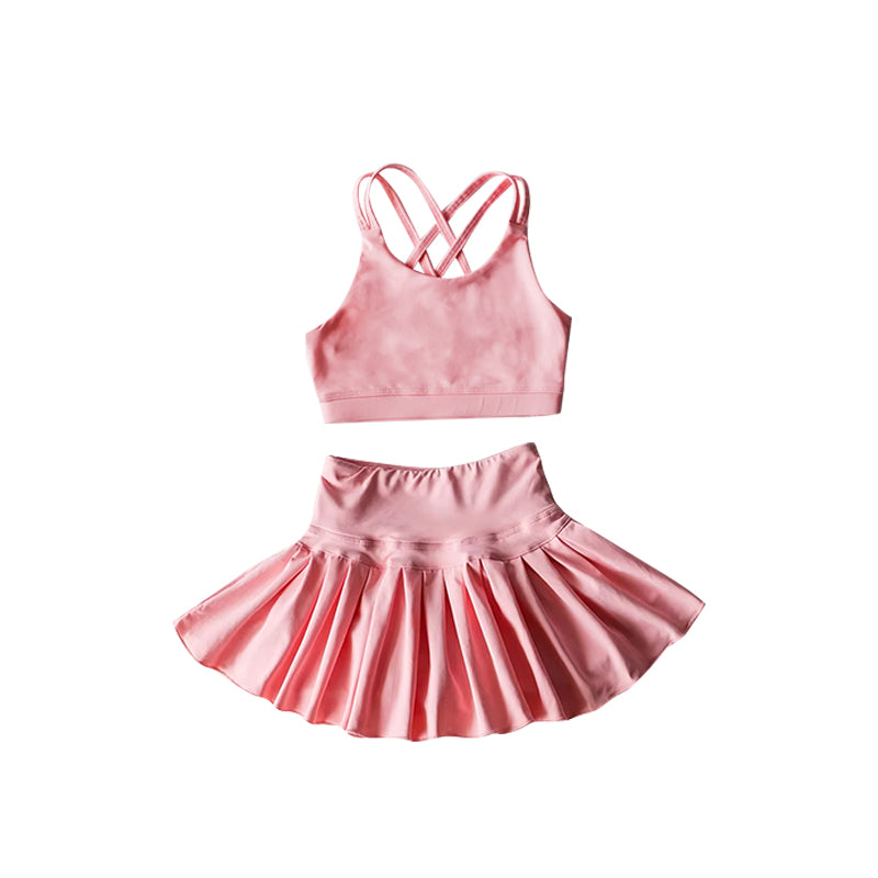 4.3GSD2438 Pink Yoga Set