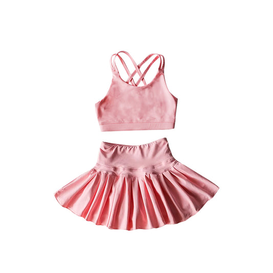 4.3GSD2438 Pink Yoga Set