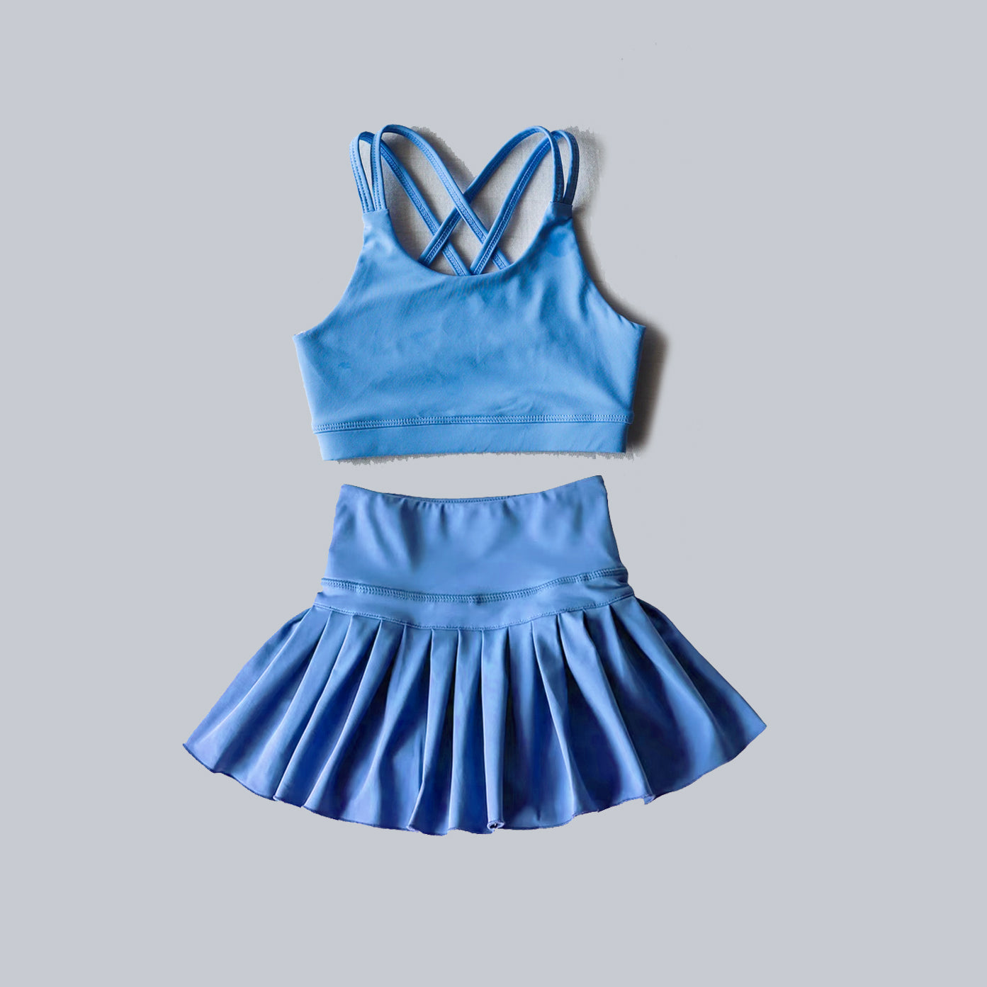 4.3GSD2441 Dark Blue Yoga Set