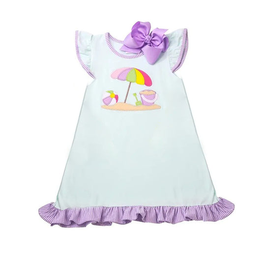 4.3GSD2454 Beach Ball Short Sleeve Dress