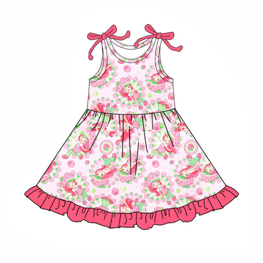 4.12 GSD2504 Cartoon doll dress with suspenders