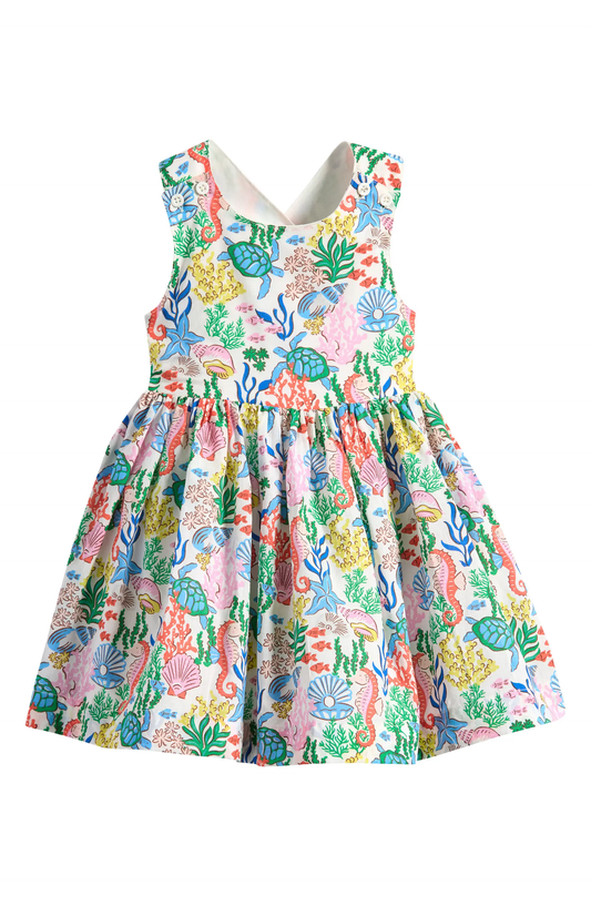 4.14 GSD2508 floral sleeveless dress