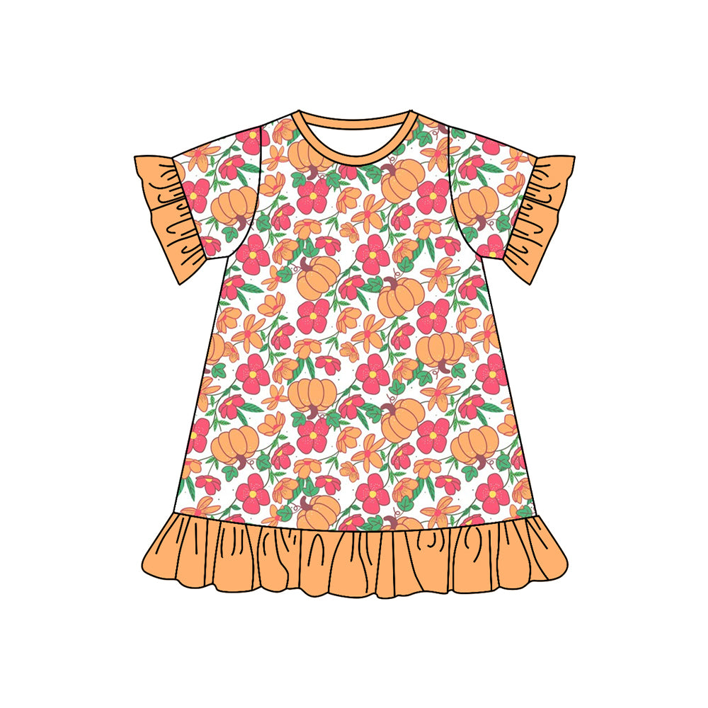 4.25 GSD2541 Flower short-sleeved girls dress