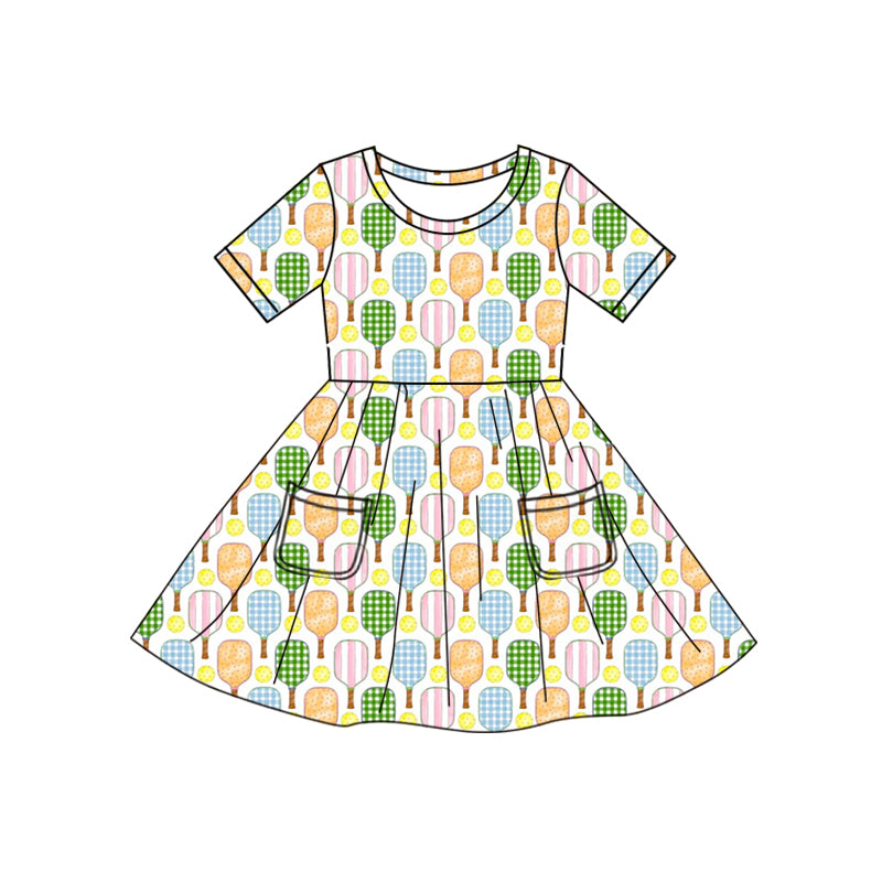 5.1GSD2547 Ice cream short-sleeved dress