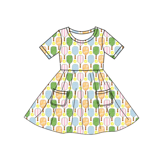 5.1GSD2547 Ice cream short-sleeved dress