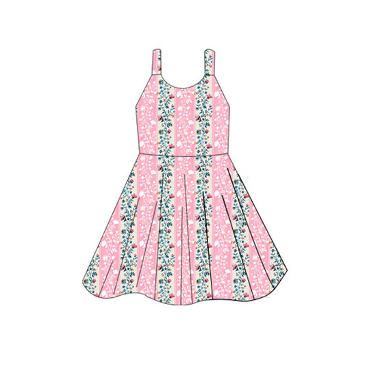 5.27GSD2596 Strapless Flower Dress