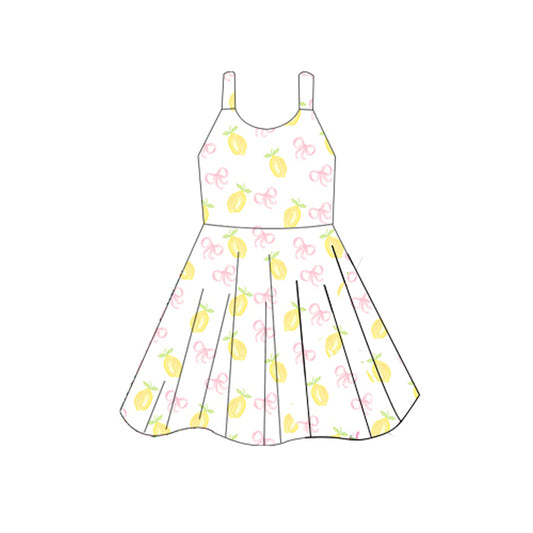 5.27GSD2597 Yellow Lemon Dress