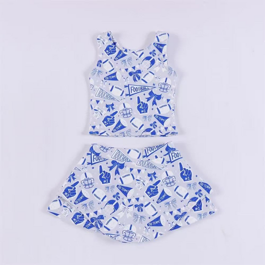 6.6GSD2688 Baseball Bow Yoga Suit