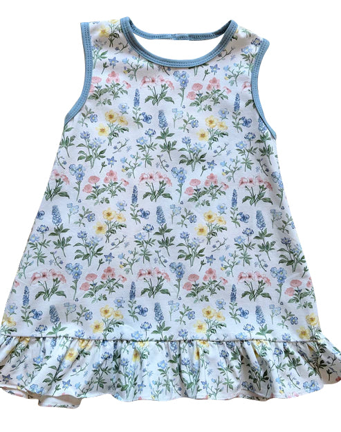 6.11GSD2704 Sunflower Sleeveless Dress