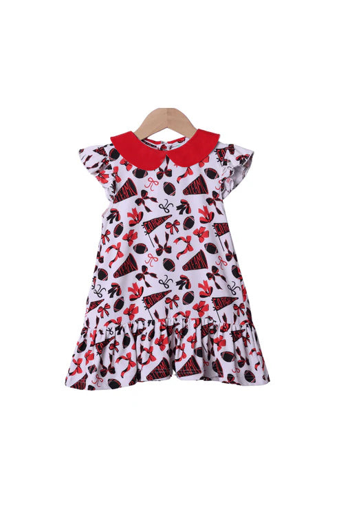 7.26 GSD2783 Bow red girl dress