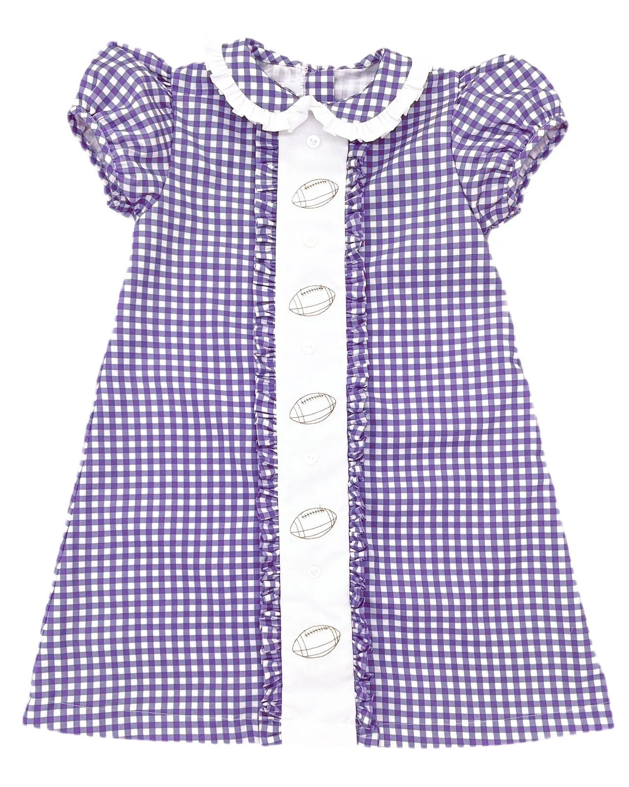 X827 GSD2799 plaid purple dress