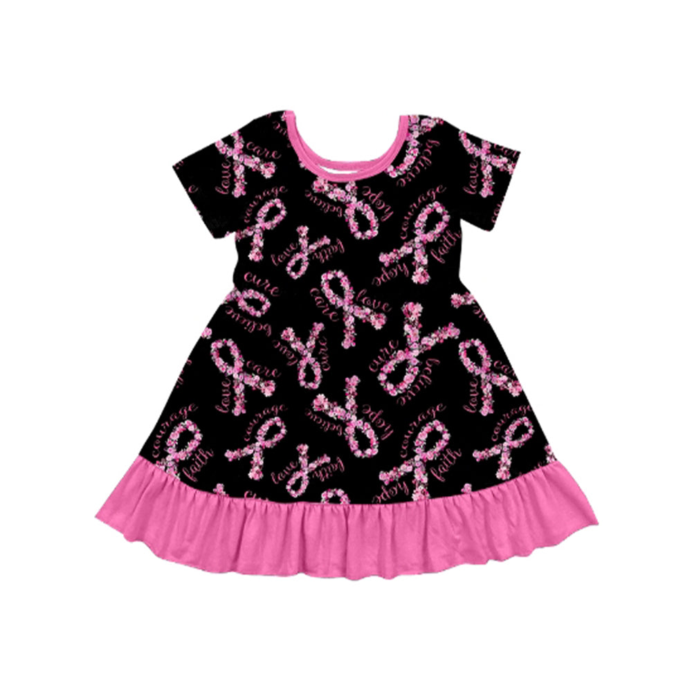X827 GSD2801 letter bow dress