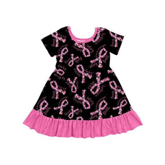 X827 GSD2801 letter bow dress