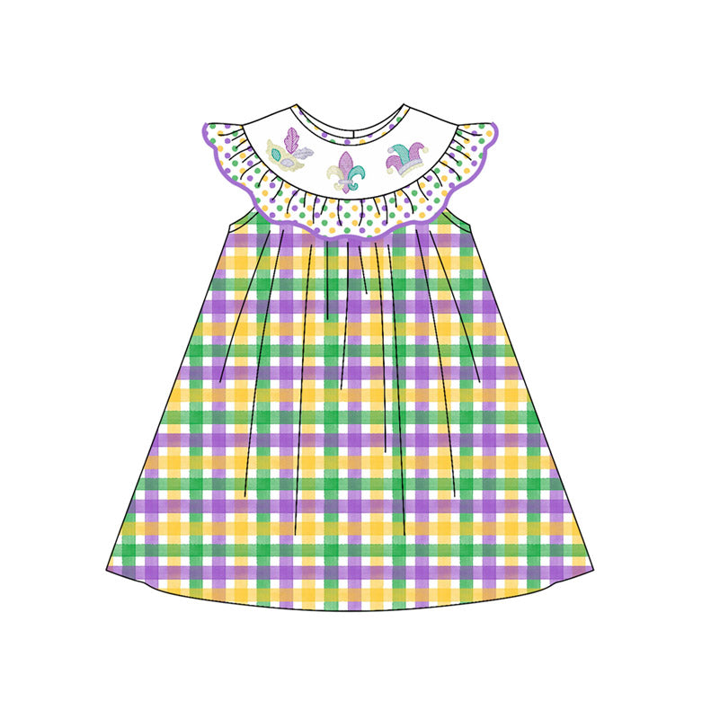 X926 GSD2849 Purple Carnival Dress