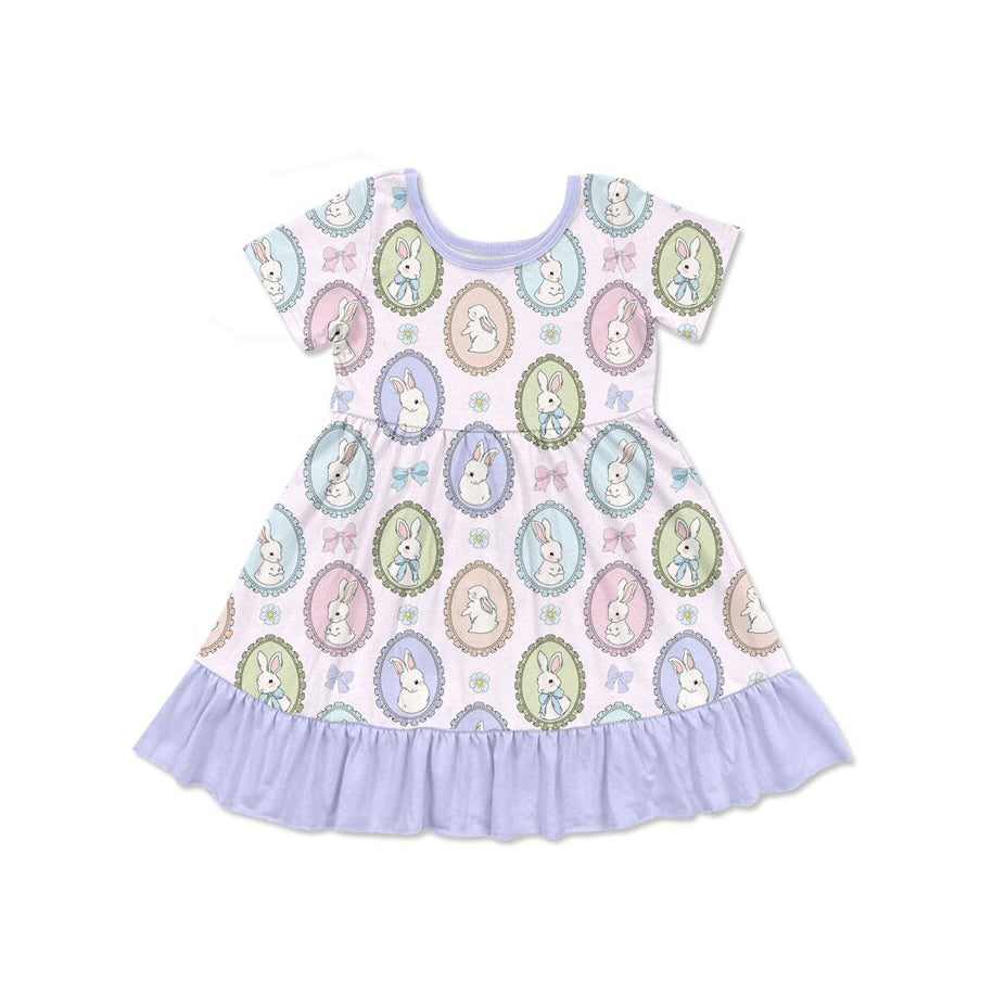 X10.29 GSD2863 Rabbit Purple Dress