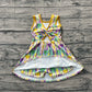 X11.11 GSD2948 Bow-tie Sleeveless Yoga Dress
