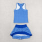 Baby Girls Strap Camo Crocodiles Team Yoga Active Shorts Ruffle Knee Length Dress（副本）