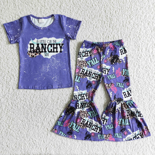 purple letter set