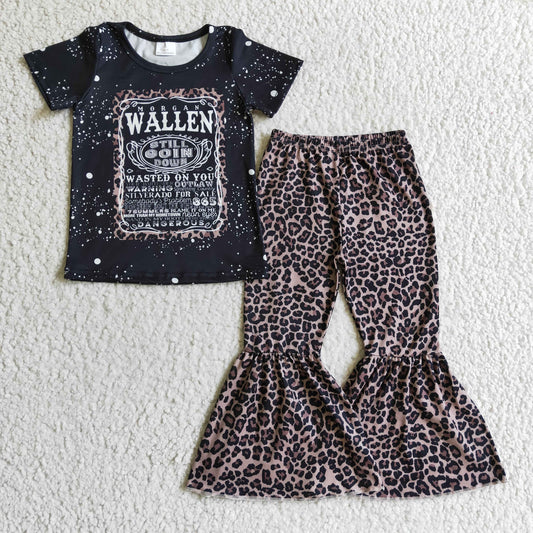 4.12GSPO0227 Black short-sleeved suit