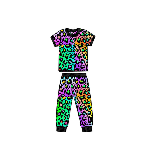 3.14GSP2008 Leopard print two piece suit