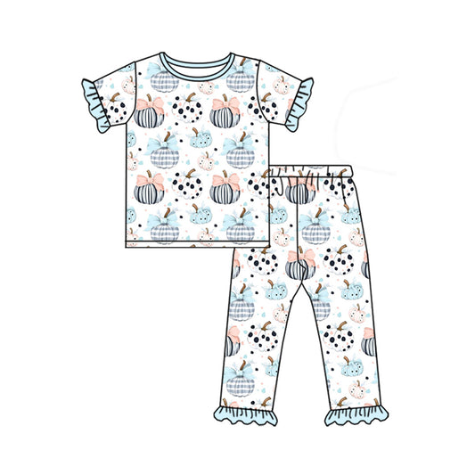 5.10GSPO2027 Pumpkin Short Sleeve Pants Suit