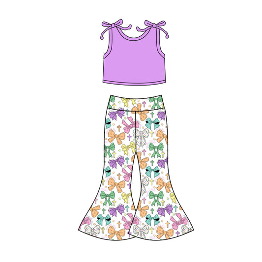 X10.14 GSPO2124 Purple Bow Set