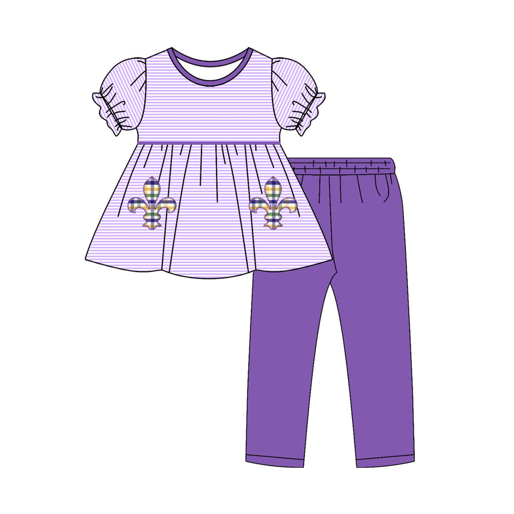 X10.27 GSPO2143 Carnival Purple Stripe Set
