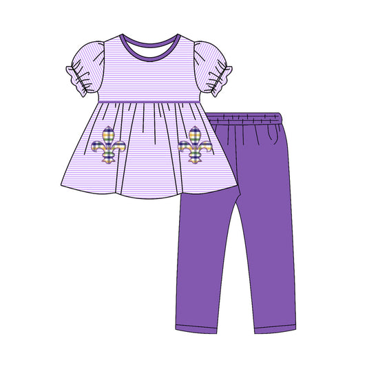 X10.27 GSPO2143 Carnival Purple Stripe Set
