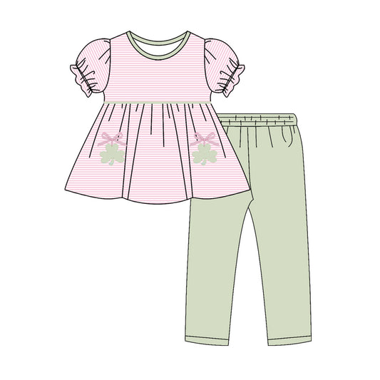 X10.27 GSPO2144 Four-Leaf Clover Stripe Set