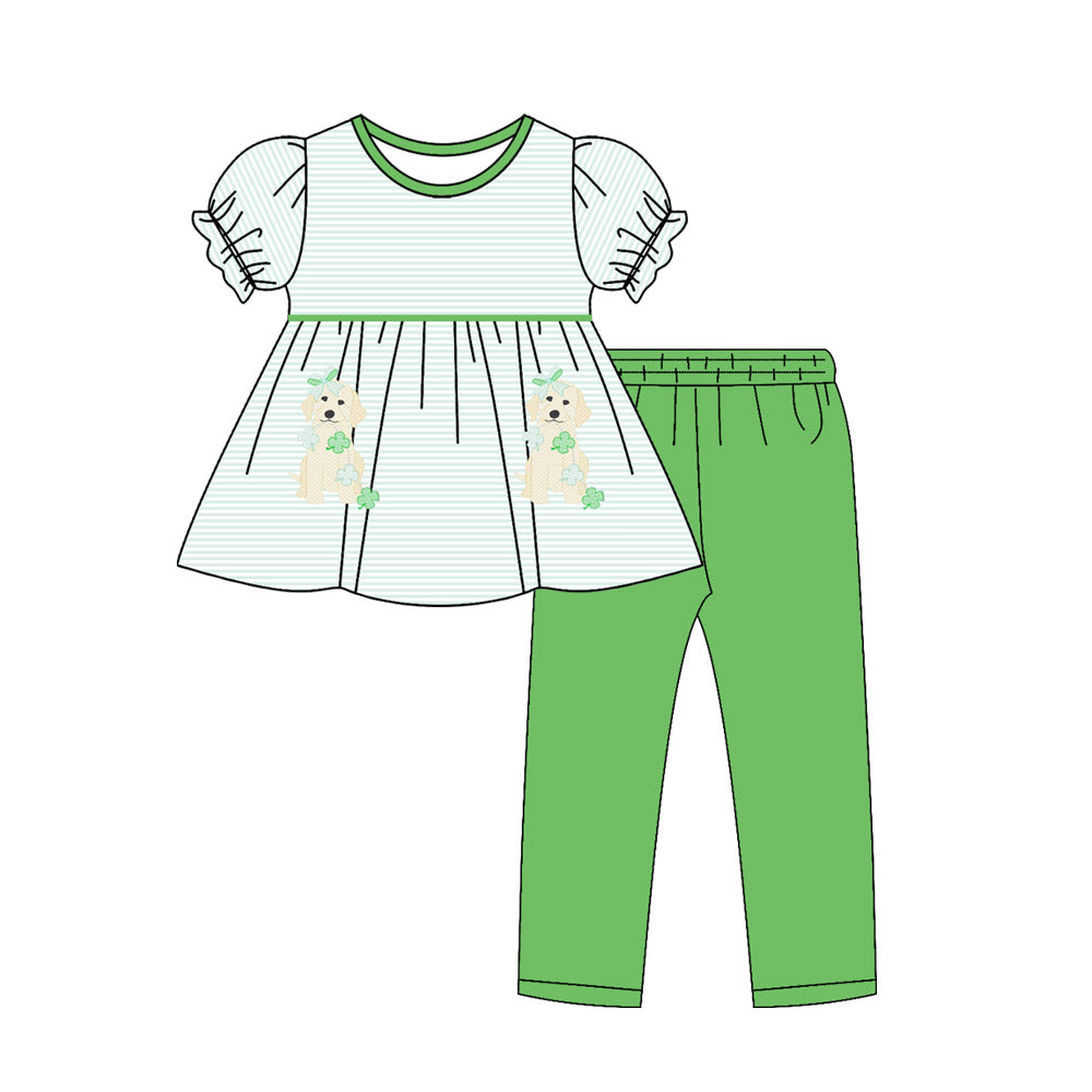 X10.25 GSPO2146 Green Puppy Set
