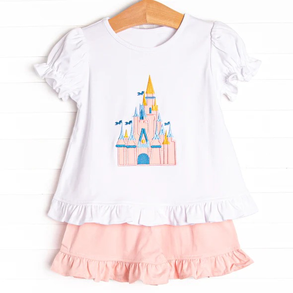 GSSO2128 Cartoon Castle Summer Clothes