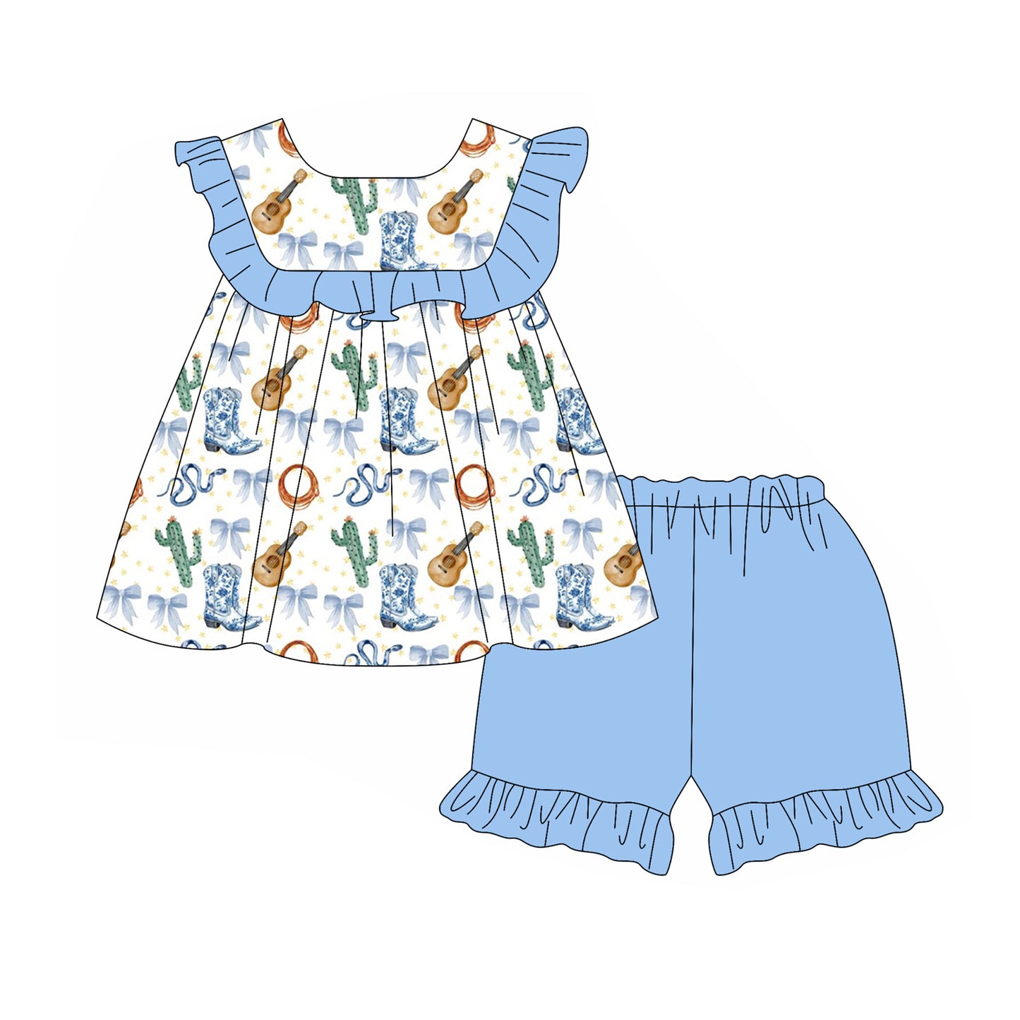 GSSO2143 Boots Cactus Set