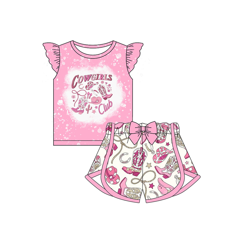 GSSO2145 Pink flying sleeve suit