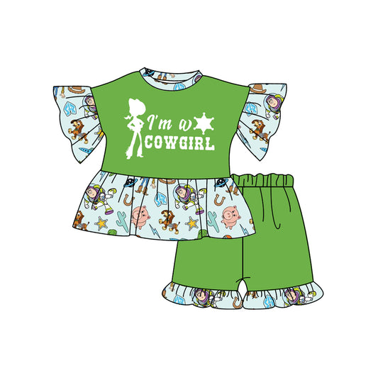 3.7GSSO2248 Green Girls Summer Suit