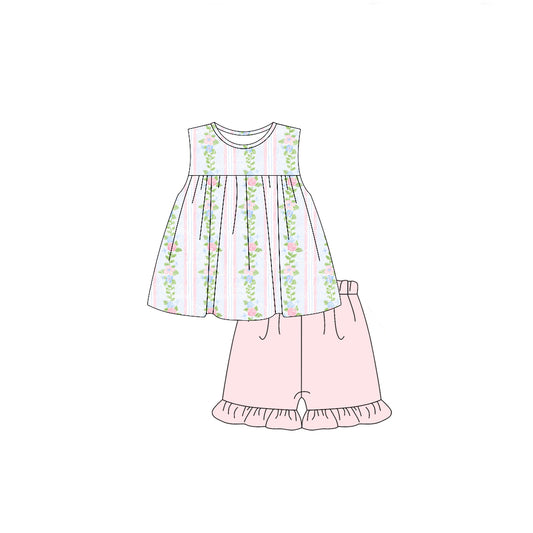 3.7GSSO2253 Floral Pink Set