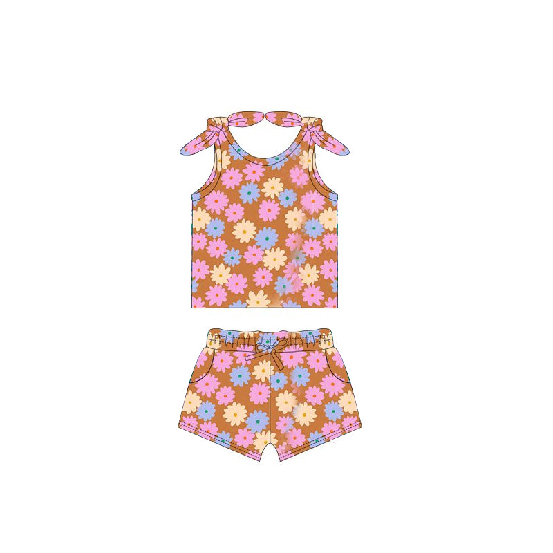 3.7GSSO2258 Pink Flower Set