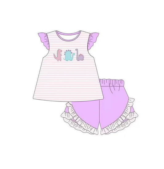 3.7GSSO2269 Purple Girl Lion Suit